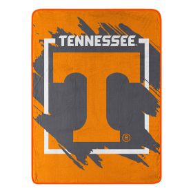 TENNESSEE OFFICIAL NCAA "Halftone" Micro Raschel Throw Blanket; 46" x 60"