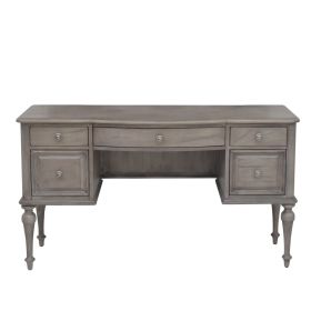 Highland Park - Vanity Desk - Waxed Driftwood