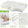 Bamboo Memory Foam Sleep Pillow Contoured Cervical Orthopedic Pillow Neck Support Breath Pillow