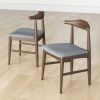 Damian Mid-Century Solid Wood Dining Chair