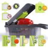 Multifunction Vegetable Fruit Slicer Chopper Food Container