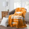 TENNESSEE OFFICIAL NCAA "Digitize" Raschel Throw Blanket; 60" x 80"