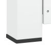 Washing Machine Pedestal with Drawer White