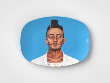 Salvador Dali // 10"x14" Serving Platter // Artist Gift Idea (Set: Single Platter)