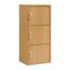 3-Shelf, 3-Door Multi-purpose Cabinet, Multiple Colors