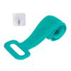 Silicone Back Scrubber Belt For Shower Exfoliating Foaming Body Wash Strap Brush Bristles Massage Dots