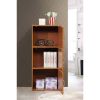 3-Shelf, 3-Door Multi-purpose Cabinet, Multiple Colors